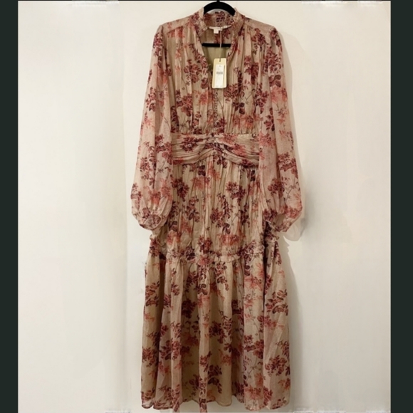 BNWT! Anthropologie let me Be, Maxi floral dress - Picture 5 of 6